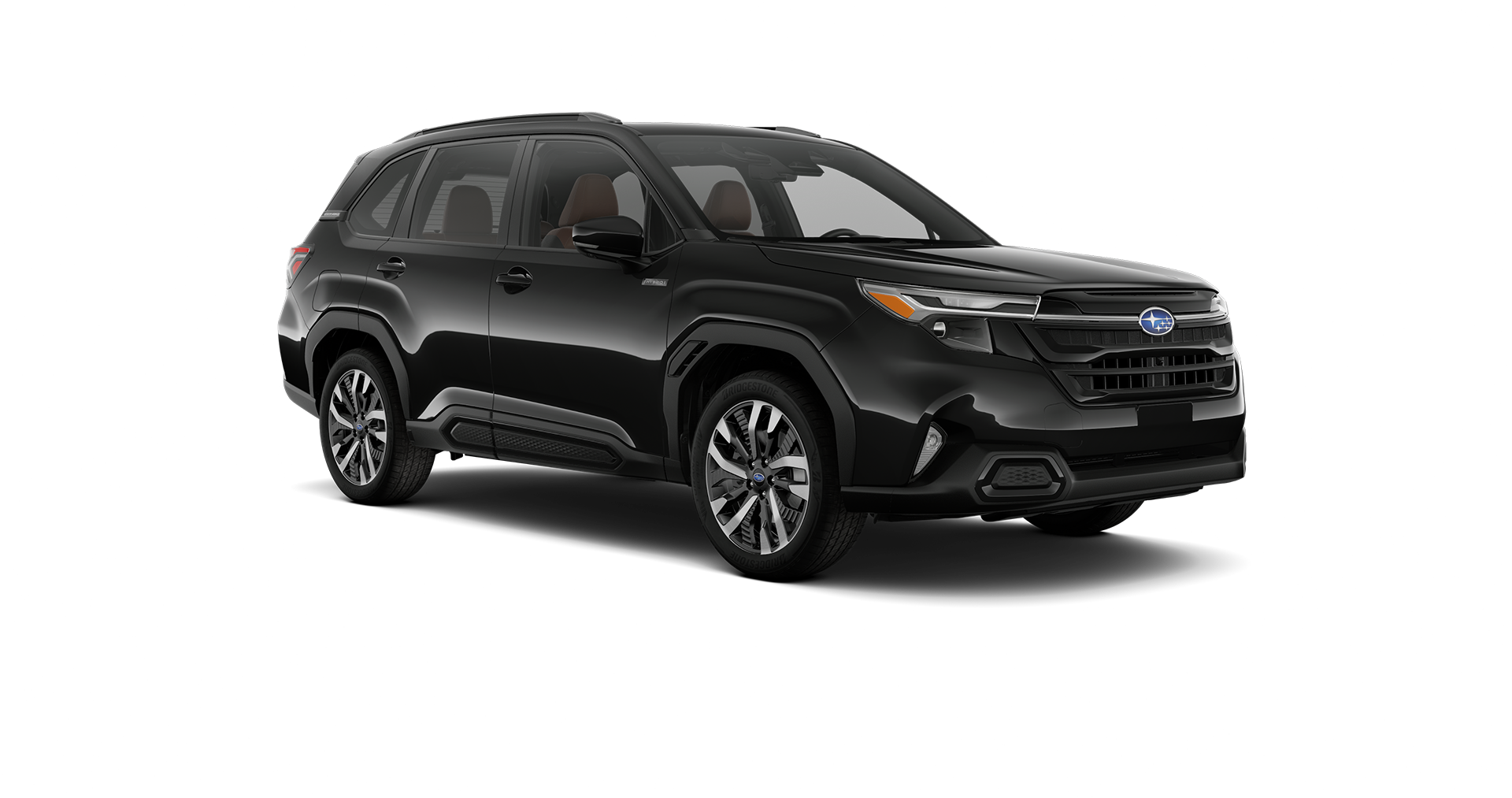 2026 Subaru Forester Touring Hybrid Shown in Crystal Black Silica