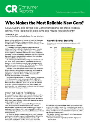 Who Makes the Most Reliable Cars | Dellenbach Subaru in Fort Collins CO