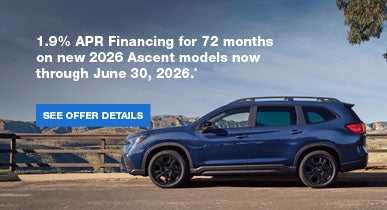 Ascent | Dellenbach Subaru in Fort Collins CO