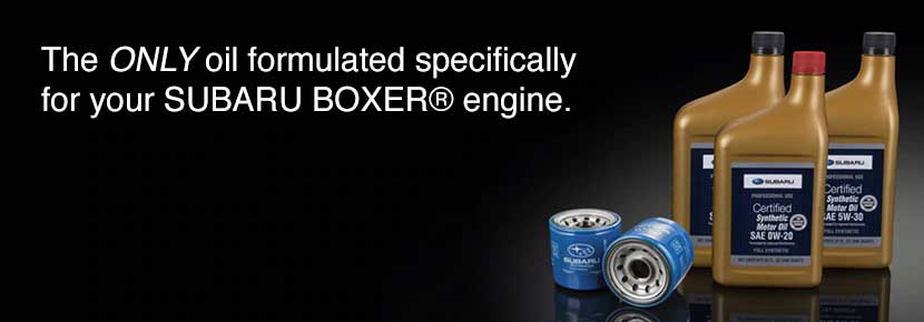 Picture of Subaru Certified Oil formulated for your Subaru Boxer engine. | Dellenbach Subaru in Fort Collins CO