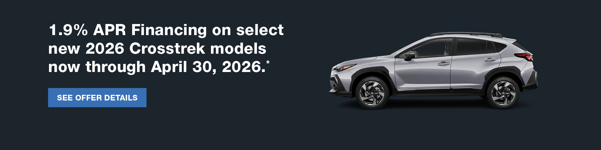 2026 Subaru CROSSTREK MODELS
