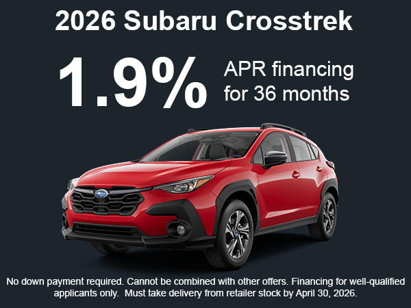 2026 Subaru Crosstrek