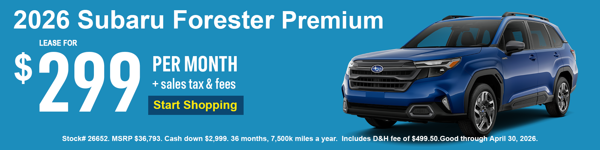 2026 Subaru Forester