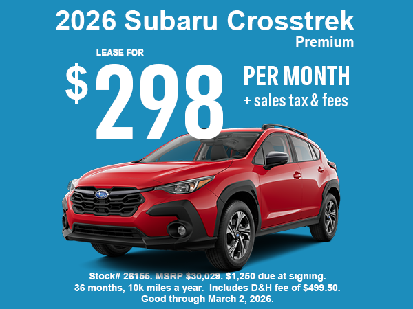 2026 Subaru Crosstrek