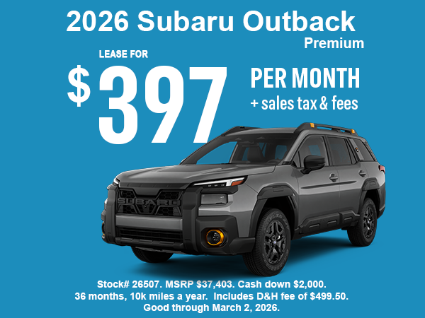 2026 Subaru Outback