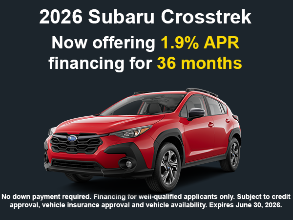 2026 Subaru Crosstrek