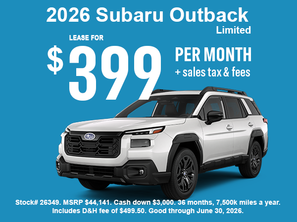 2026 Subaru Outback Limited