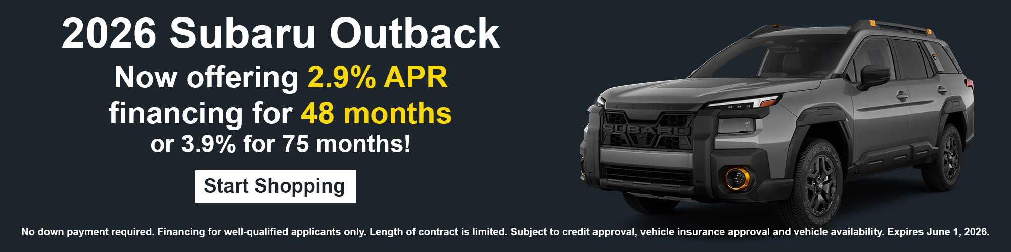 2026 Subaru Outback